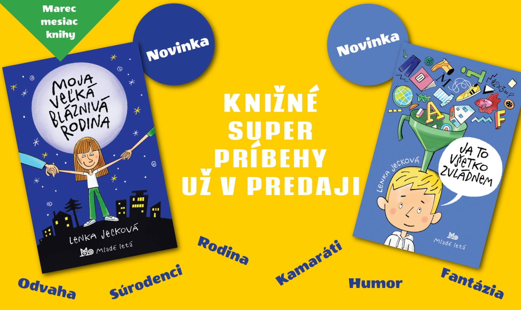 marec mesiac knihy novinky